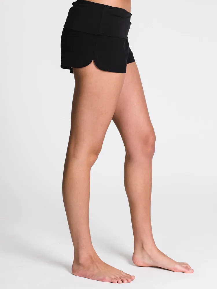 WOMENS SEASIDE SHORT - BLACK CLEARANCE