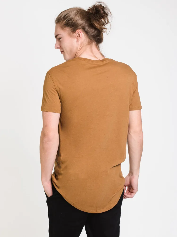 MENS LONGLINE T - TIMBER CLEARANCE