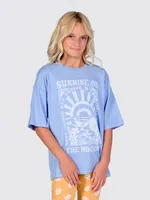 KIDS BILLABONG YOUTH GIRLS SUNRISE HORIZON T-SHIRT