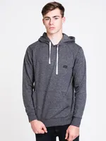 MENS ALL DAY PULLOVER HOODIE - BLACK CLEARANCE