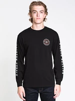 MENS OATH IV L/S T - BLACK CLEARANCE