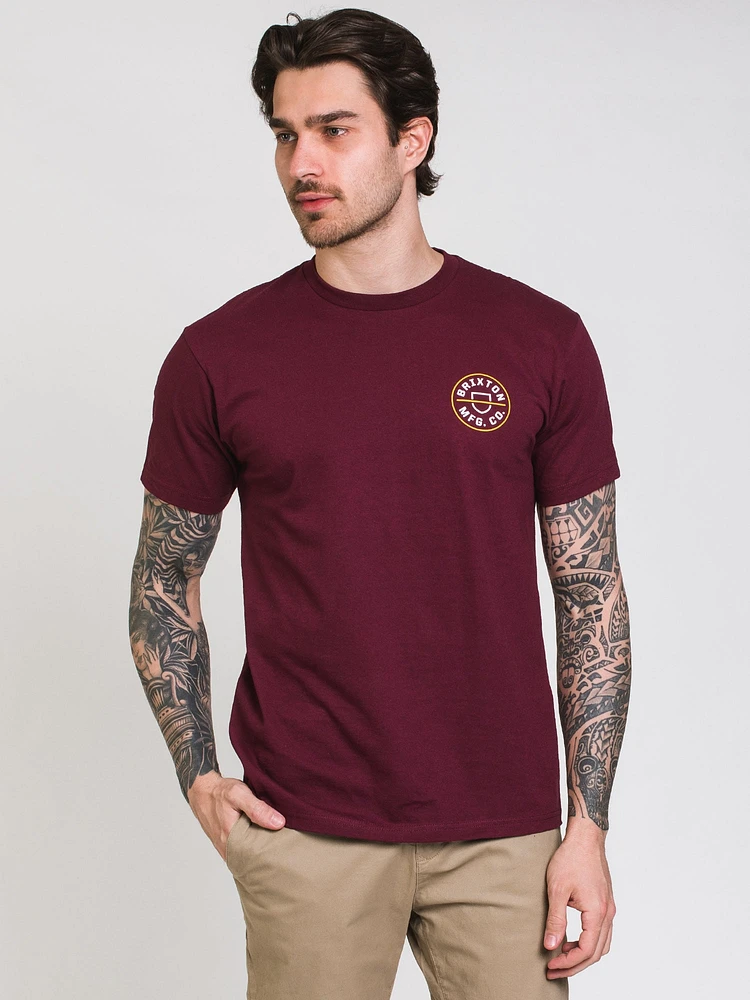 BRIXTON CREST II T-SHIRT - CLEARANCE