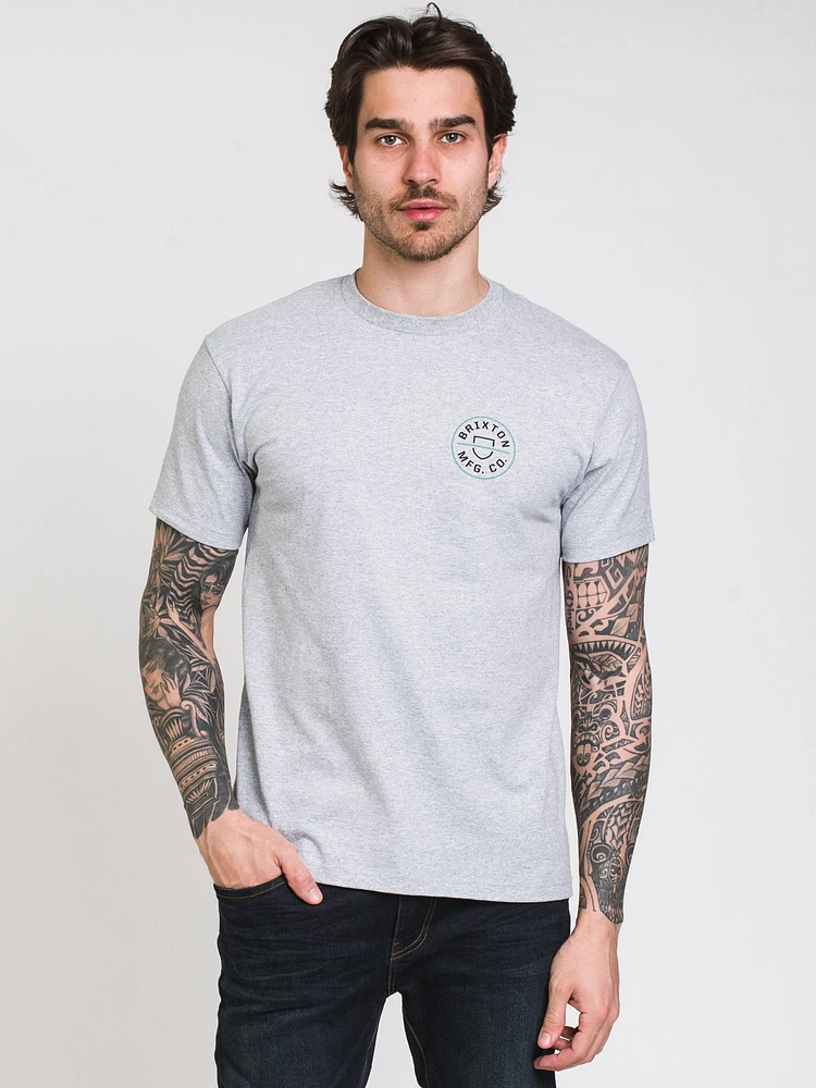 BRIXTON CREST II SHORT SLEEVE TEE - CLEARANCE