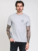 BRIXTON CREST II SHORT SLEEVE TEE - CLEARANCE