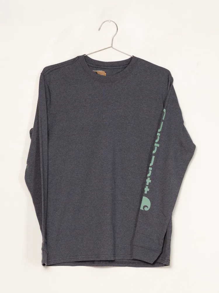 CARHARTT SLEEVE LOGO LONG T-SHIRT - CLEARANCE