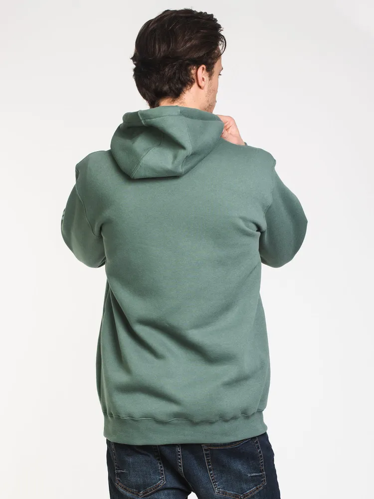 MENS CARHARTT SLV PULLOVER HOODIE - GREEN CLEARANCE
