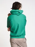 MENS RW PULLOVER HOOD - KELLY GREEN CLEARANCE