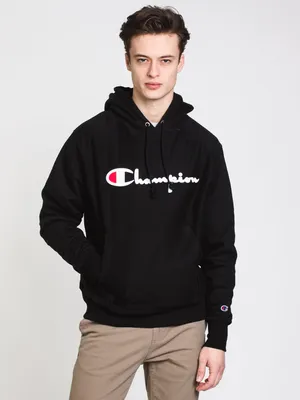 MENS RW EMBROIDERED SCRIPT PULLOVER HOODIE