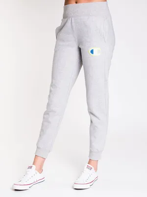 WOMENS REV WEAVE CHNLLE JOGGER - GRY CLEARANCE