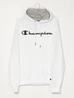 CHAMPION POWERBLEND PULLOVER HOODIE - CLEARANCE