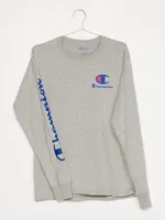 CHAMPION OVER SCRIPT LONG SLEEVE