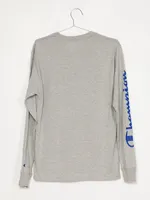 CHAMPION OVER SCRIPT LONG SLEEVE