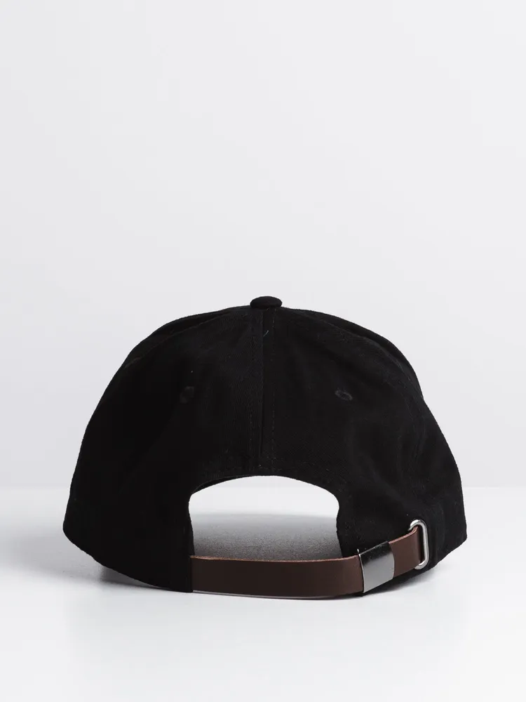 CHAPEAU CLASSIQUE EN SERGÉ - NOIR - LIQUIDATION