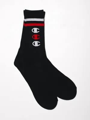 STACKED 'C' LOGO CREW SOCK - CLEARANCE