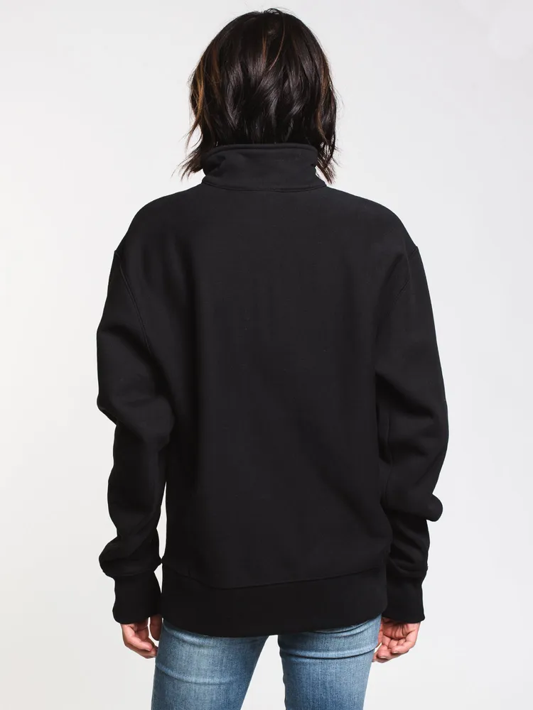 CHAMPION OVERSIZED REVERSE WEAVE 1/4 ZIP