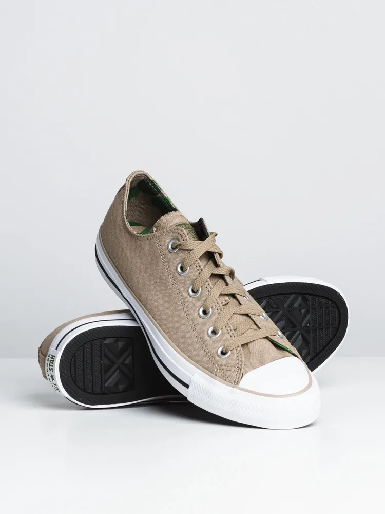 MENS CHUCK TAYLOR ALL-STARS CLASSIC CAMO CANVAS OX-KHA SNEAKER - CLEAR