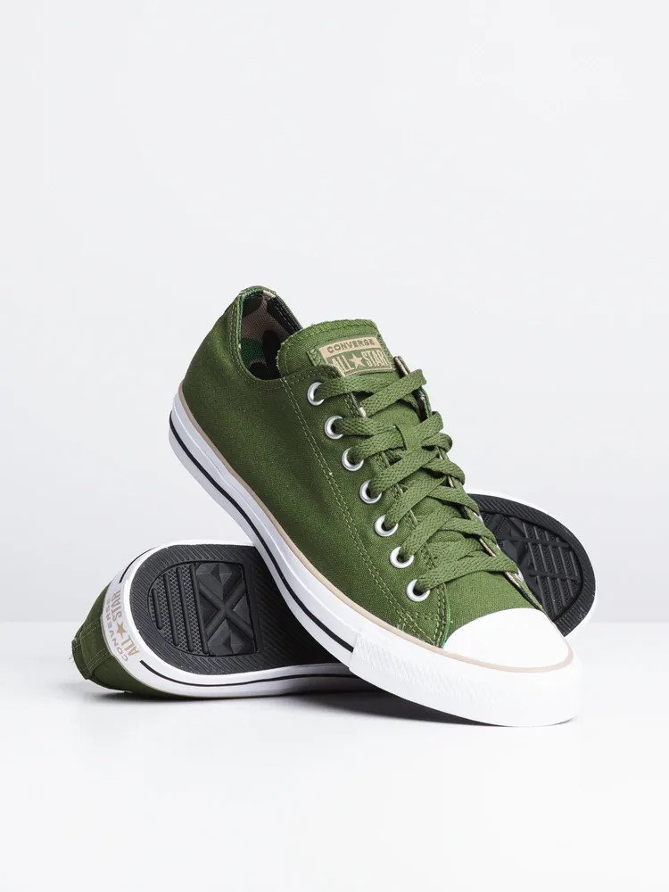 MENS CHUCK TAYLOR ALL-STARS CLASSIC CAMO CANVAS OX-GRN - CLEARANCE