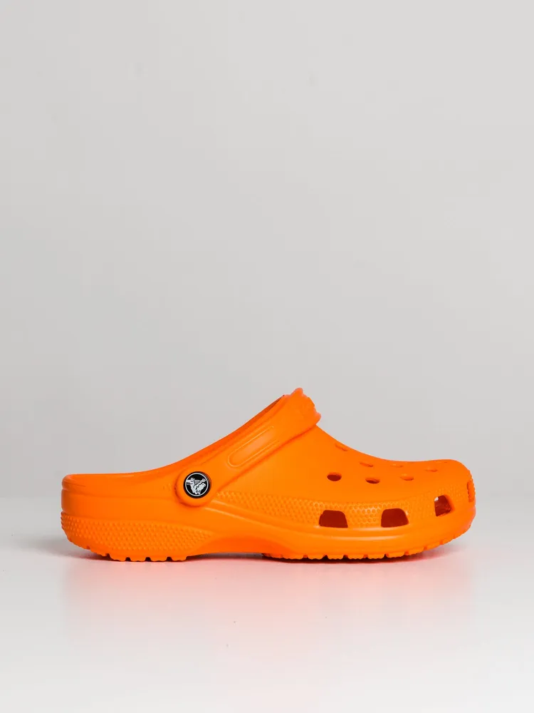 WOMENS CROCS CLASSIC ORANGE ZING CLOG - CLEARANCE