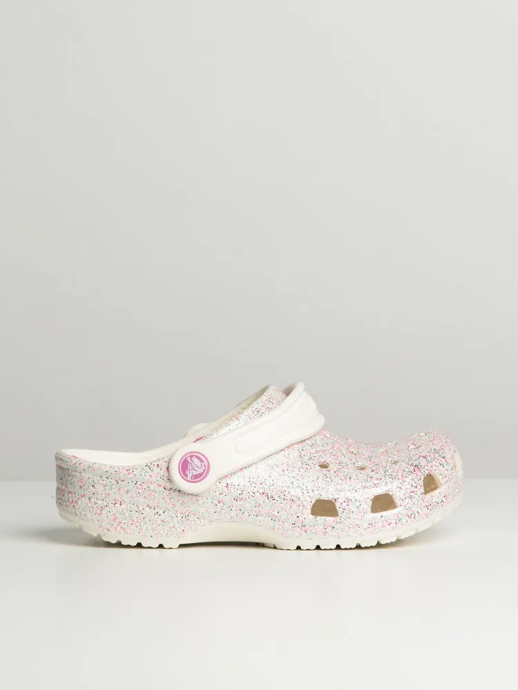 CROCS KIDS CLASSIC GLITTER CLOG