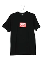 CROOKS & CASTLES RED BOX C&C SHORT SLEEVE TEE - CLEARANCE