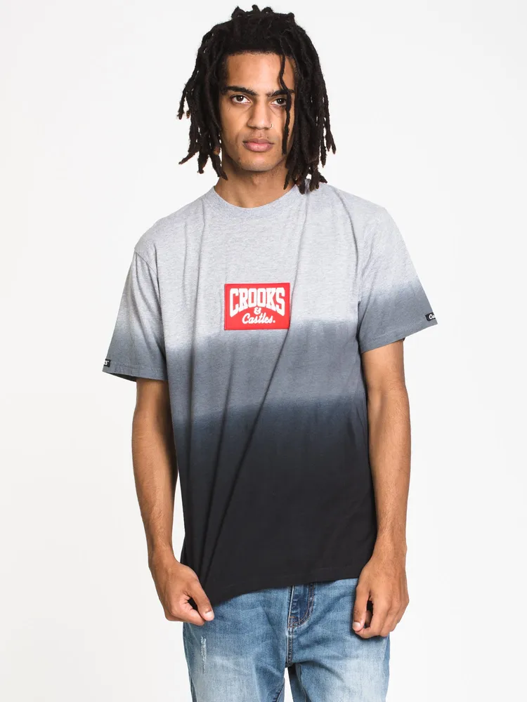 CROOKS & CASTLES RED BOX C&C SHORT SLEEVE TEE - CLEARANCE