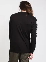 MENS KLEPTO C&C LONG SLEEVE T- BLACK - CLEARANCE