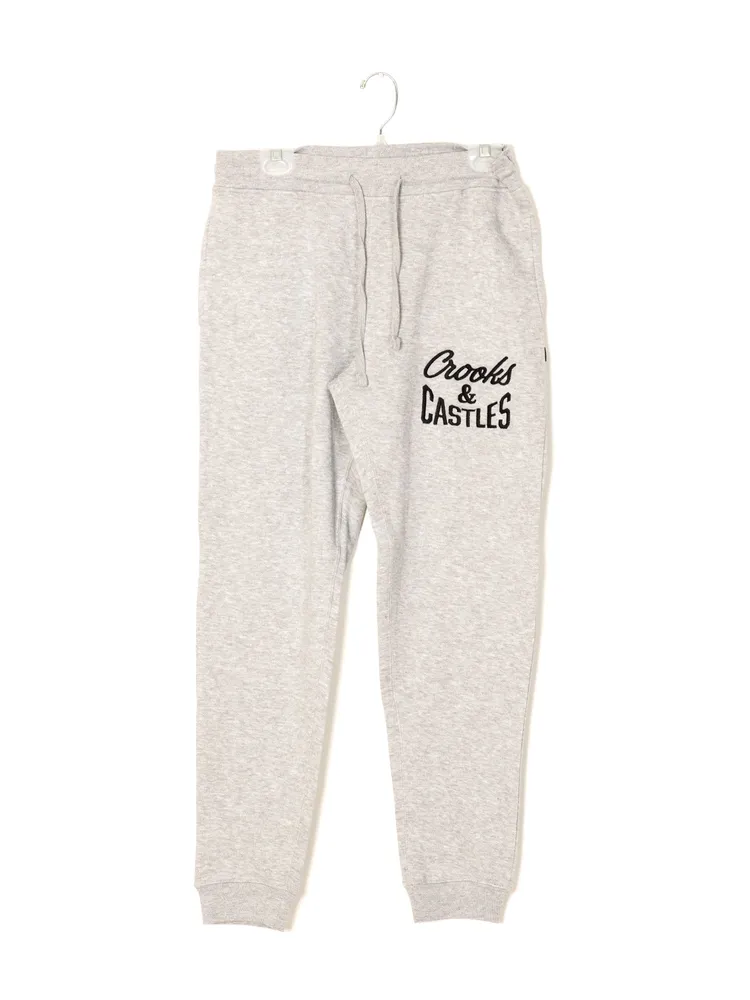 CROOKS & CASTLES REVERSE LOGO SWEATPANT - CLEARANCE