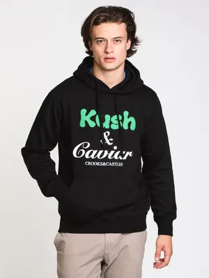 CROOKS & CASTLES KUSH CAVIAR PULLOVER HOODIE - CLEARANCE