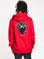 CROOKS & CASTLES BANDUSA EMBROIDERED PULLOVER HOODIE - CLEARANCE