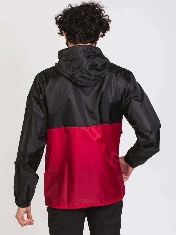 CROOKS & CASTLES BLOCK PACKABLE JACKET - CLEARANCE