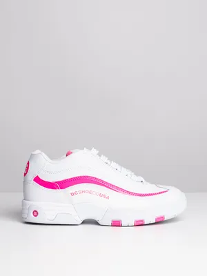 WOMENS LEGACY LITE - WHITE/HOT PINK CLEARANCE