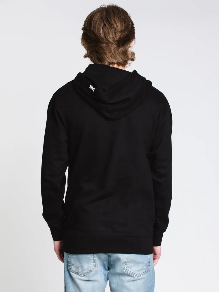 MENS DGK ALL STAR PULLOVER HOODIE- BLACK - CLEARANCE