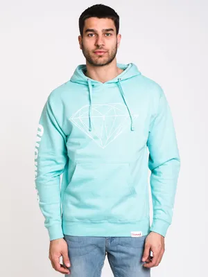 MENS BRILLIANT PULLOVER HOODIE- MINT - CLEARANCE