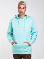 MENS BRILLIANT PULLOVER HOODIE- MINT - CLEARANCE