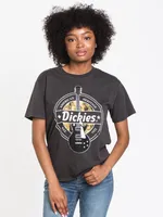 DICKIES QUITAR SCREEN OVER SIZED SHORT SLEEVE T-SHIRT - CLEARANCE