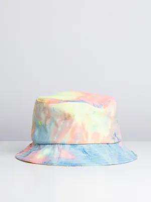 PASTEL TIE DYE BUCKET HAT - CLEARANCE