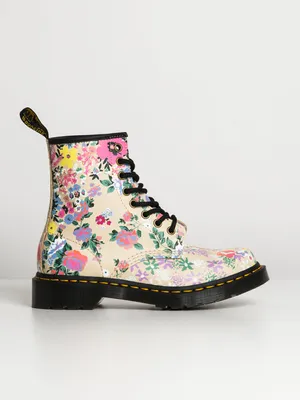 WOMENS DR MARTENS 1460 PASCAL FLORAL MASHUP