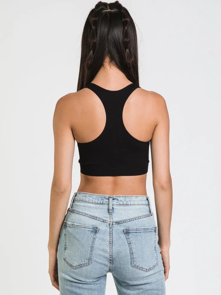 DYNAMIC RIBBED RACERBACK CROP TANK