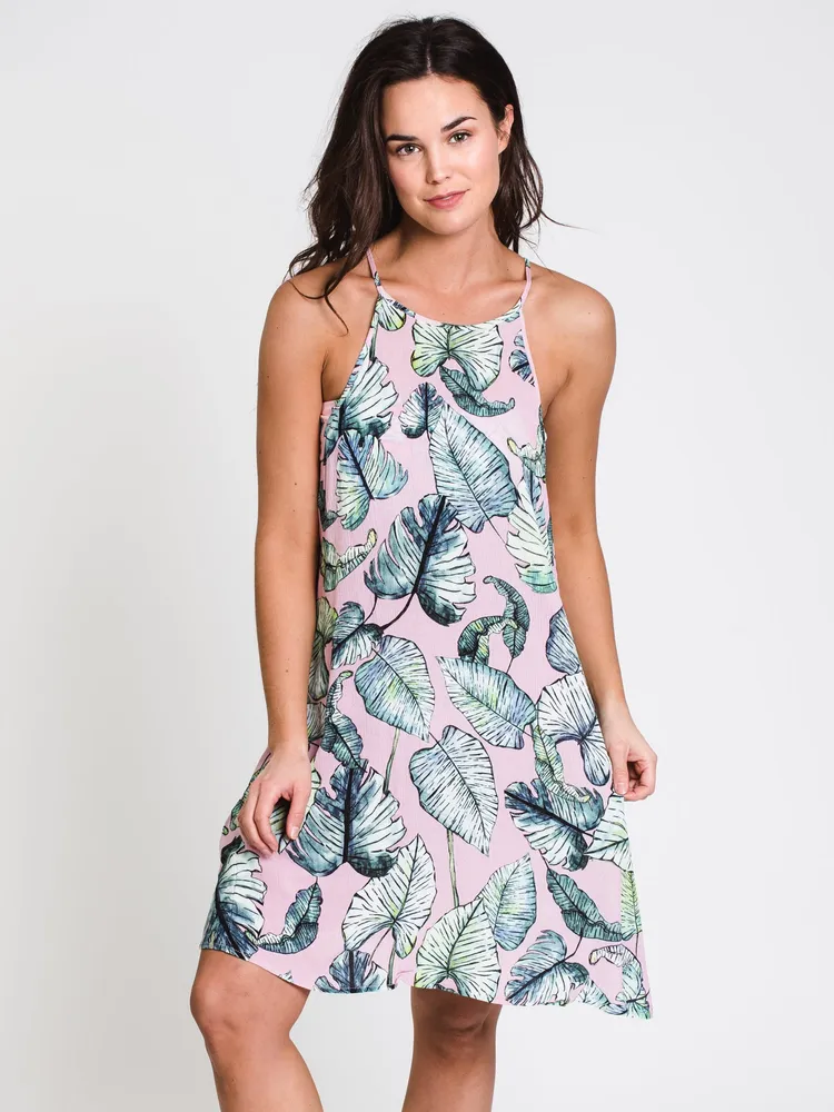 WOMENS MAKANI SARAH DRESS - MULTI CLEARANCE