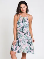 WOMENS MAKANI SARAH DRESS - MULTI CLEARANCE