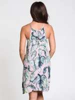 WOMENS MAKANI SARAH DRESS - MULTI CLEARANCE