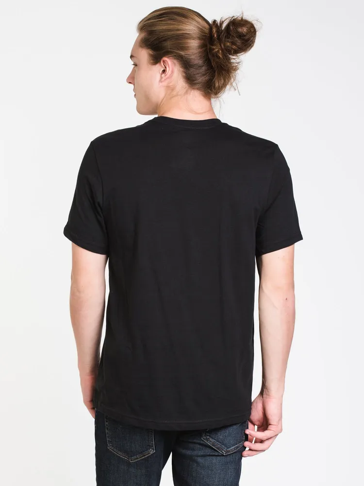 MENS MATHIS SHORT SLEEVE T-SHIRT - BLACK CLEARANCE