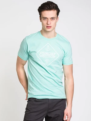 MENS STADIUM SHORT SLEEVE T-SHIRT- MINT - CLEARANCE