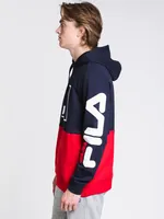 MENS MARZIO Pullover HOOD - NAVY/RED CLEARANCE
