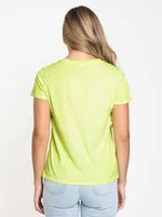 GUESS EASY TEE NEON SHORT SLEEVE