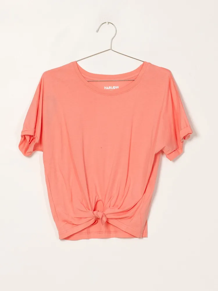 HARLOW LAYLA KNOTTED TEE - CLEARANCE