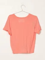 HARLOW LAYLA KNOTTED TEE - CLEARANCE