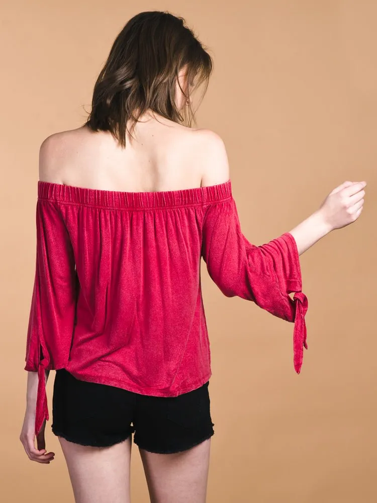 WOMENS LANA OFF THE SHOULDER - CLEARANCE