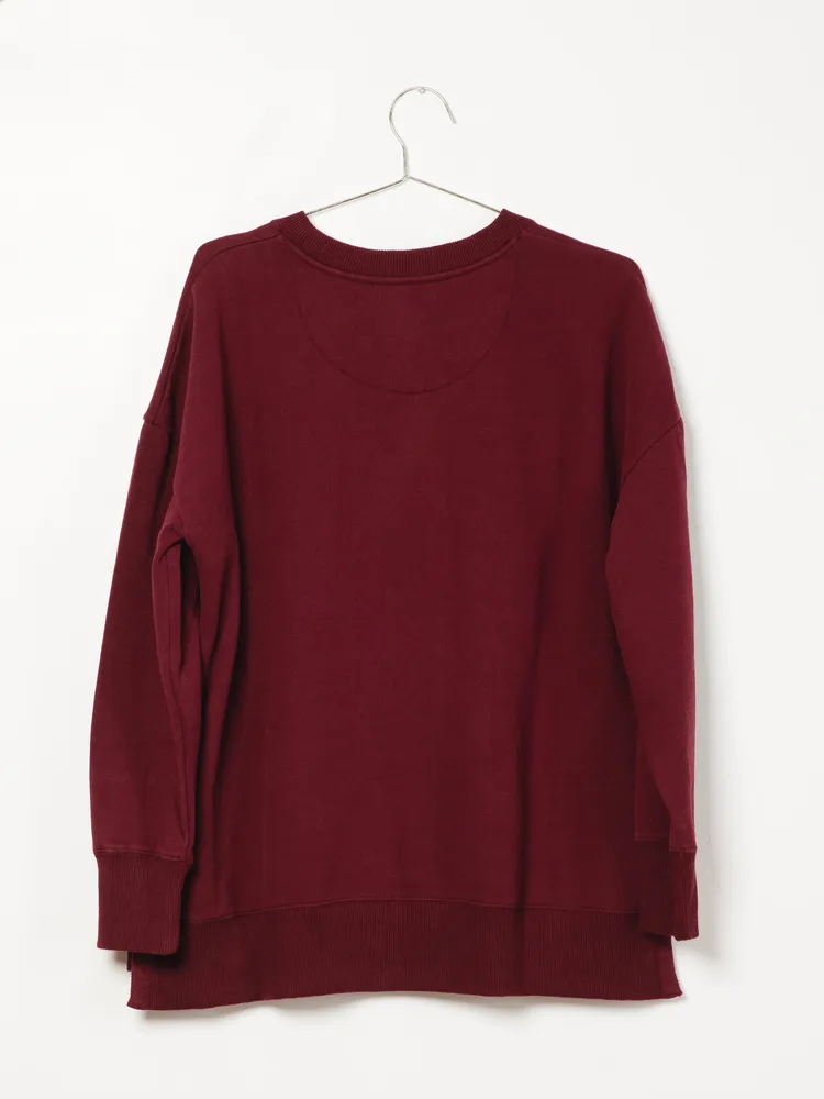 WOMENS SIENNA CREWNECK FLEECE