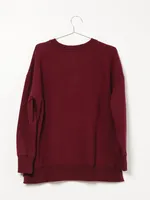 WOMENS SIENNA CREWNECK FLEECE - CLEARANCE